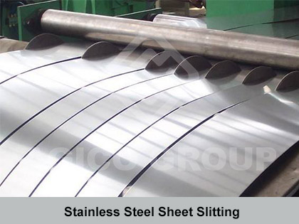 Stainless Steel Sheet Slitting