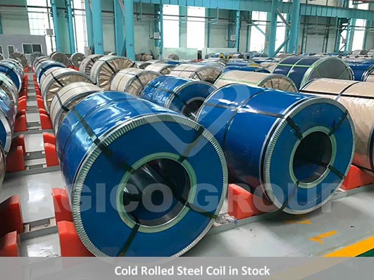Cold Rolled Steel Coil in Stock
