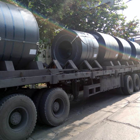 Gas Cylinder Steel Coil Delivery