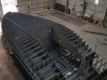 Shipbuilding Steel Plate Construction