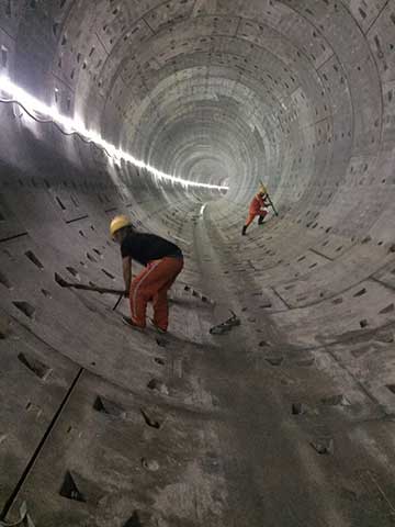subway tunnel construction